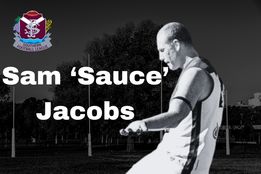 Falcons Sam 'Sauce' Jacobs