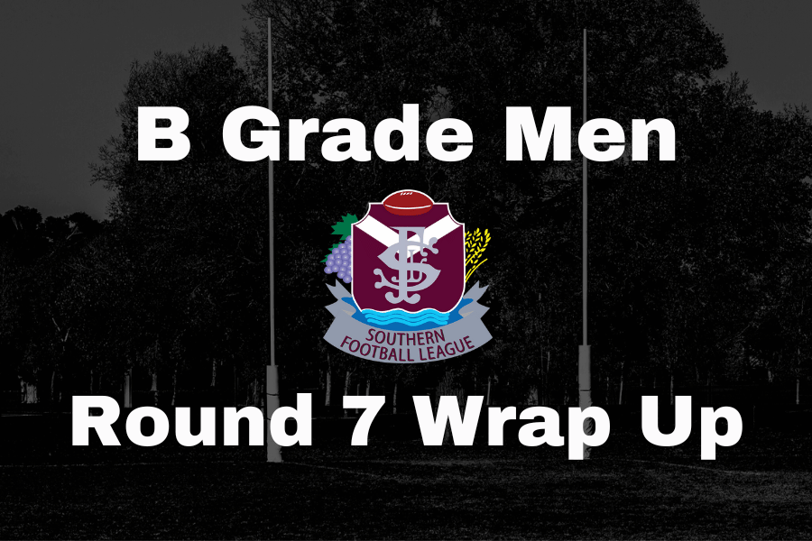 SFL Round 7 B Grade Men